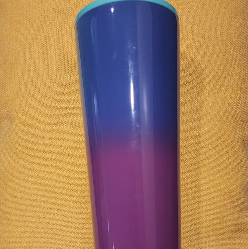 🌿NEW Starbucks ombre tumbler 24oz Stainless Steel Authentic Never used